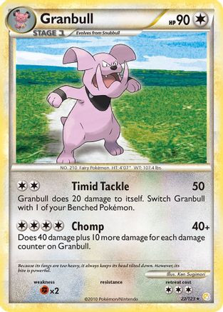 Image of Granbull (22/123) [HeartGold & SoulSilver: Base Set]
