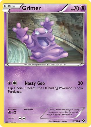 Image of Grimer (52/99) [Black & White: Next Destinies]
