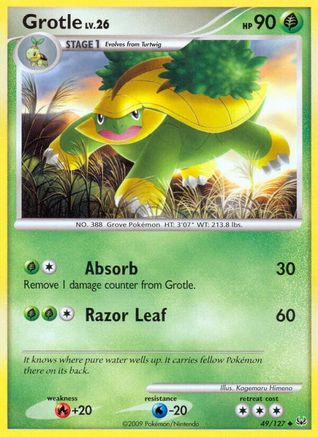 Image of Grotle (49/127) [Platinum: Base Set]