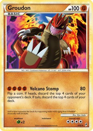 Image of Groudon (6/95) [HeartGold & SoulSilver: Call of Legends]