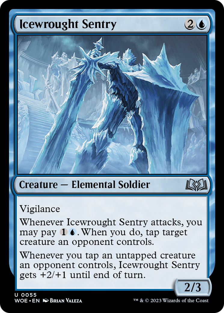 Image of Icewrought Sentry [Wilds of Eldraine]
