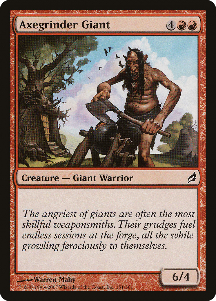 Image of Axegrinder Giant [Lorwyn]