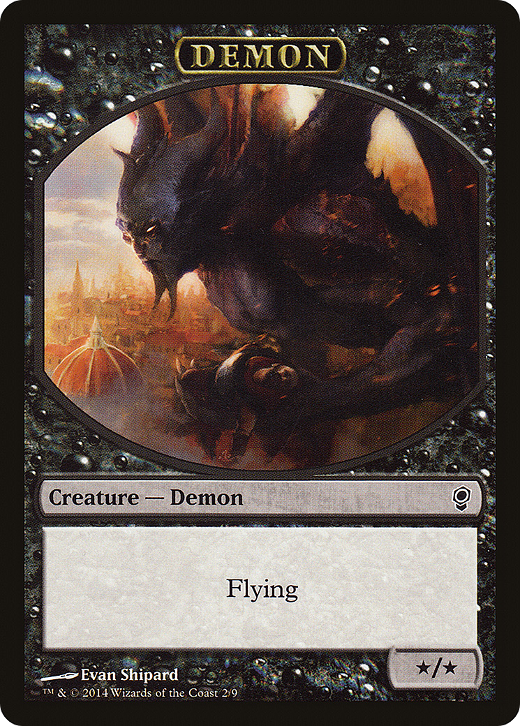 Image of Demon Token [Conspiracy Tokens]