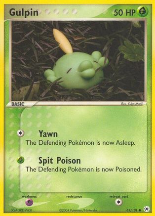 Image of Gulpin (62/101) [EX: Hidden Legends]