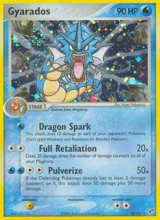 Image of Gyarados (8/107) (Stamped) [EX: Deoxys]