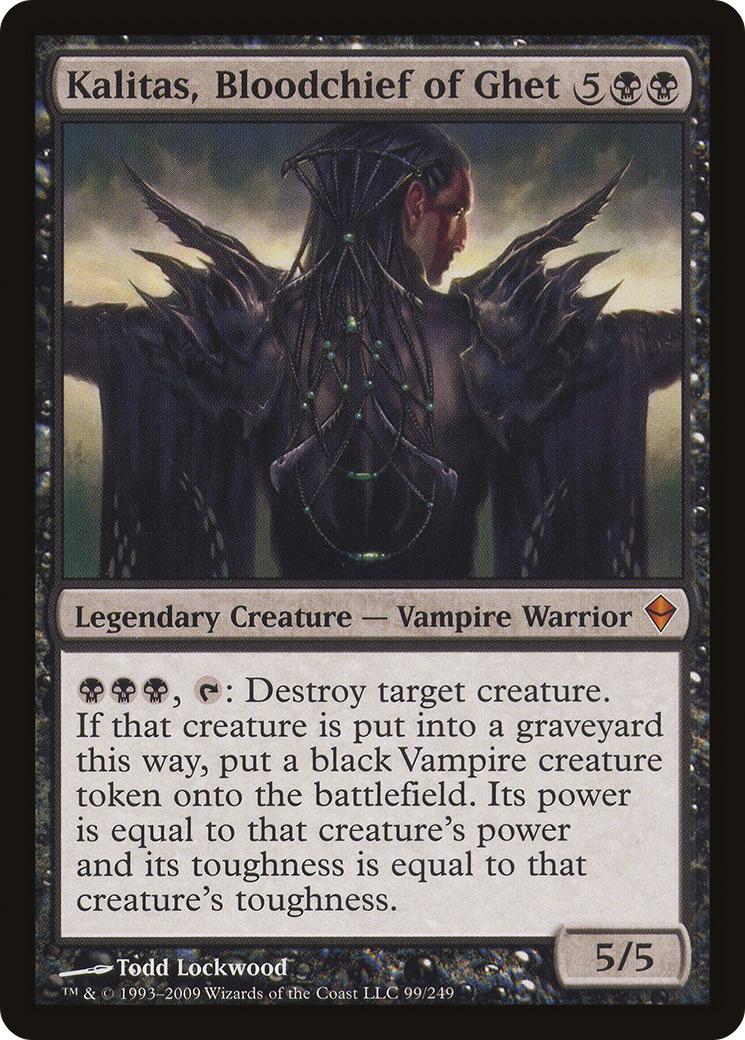 Image of Kalitas, Bloodchief of Ghet [Zendikar]