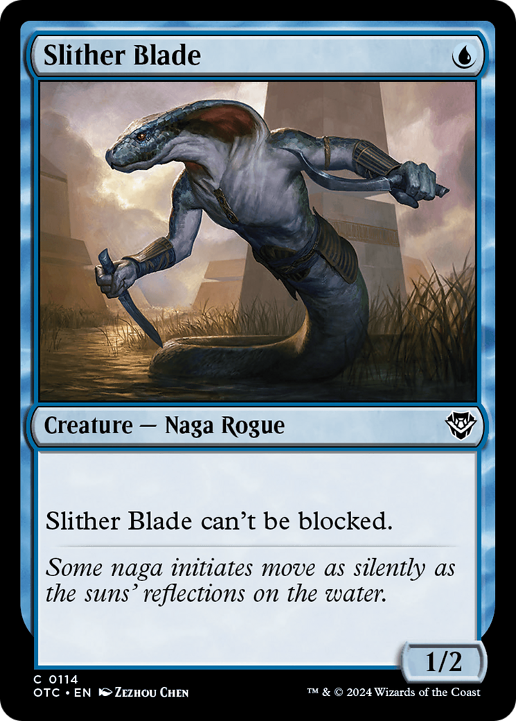 Image of Slither Blade [Outlaws of Thunder Junction Commander]