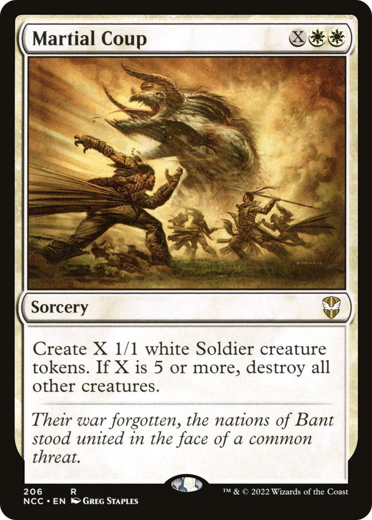 Image of Martial Coup [Streets of New Capenna Commander]