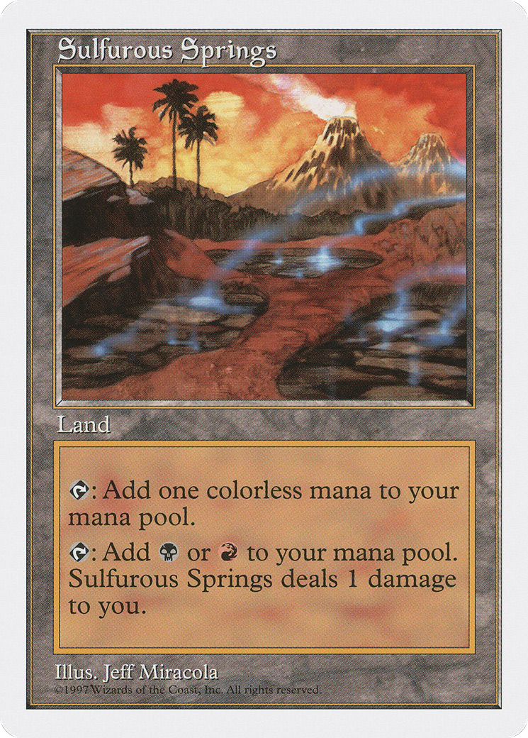 Image of Sulfurous Springs [Fifth Edition]
