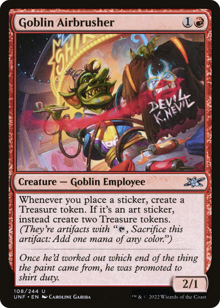 Image of Goblin Airbrusher [Unfinity]
