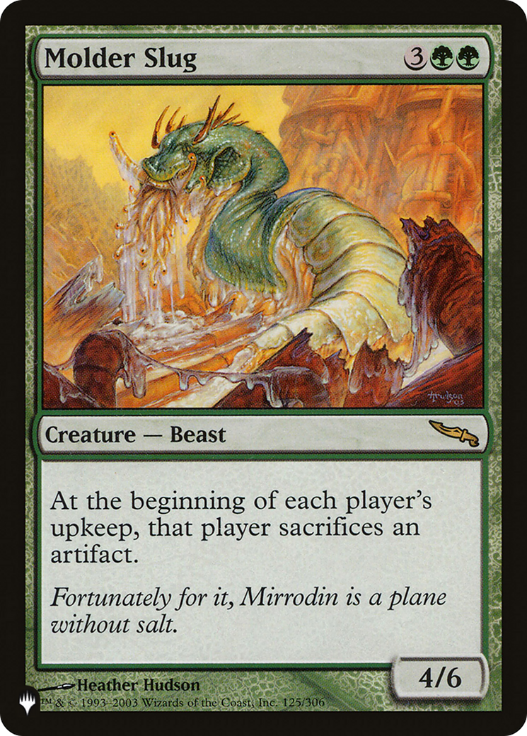 Image of Molder Slug [The List]