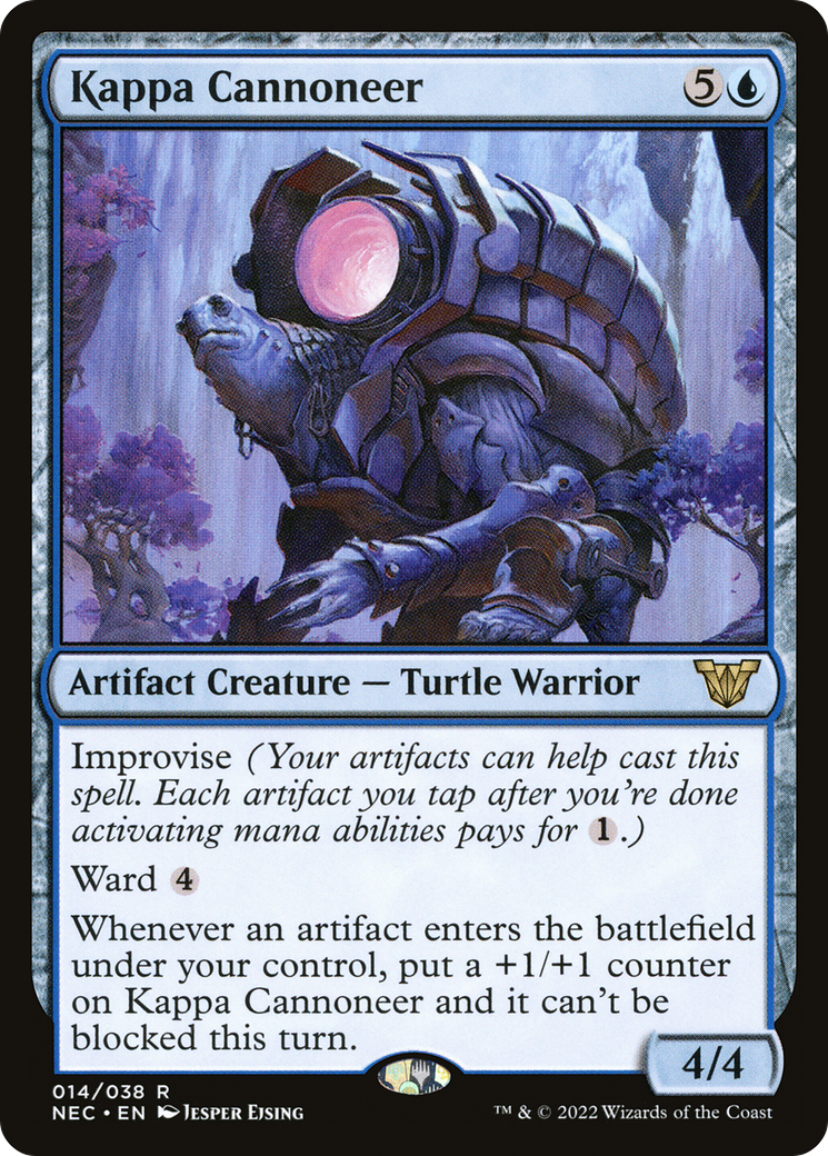 Image of Kappa Cannoneer [Kamigawa: Neon Dynasty Commander]