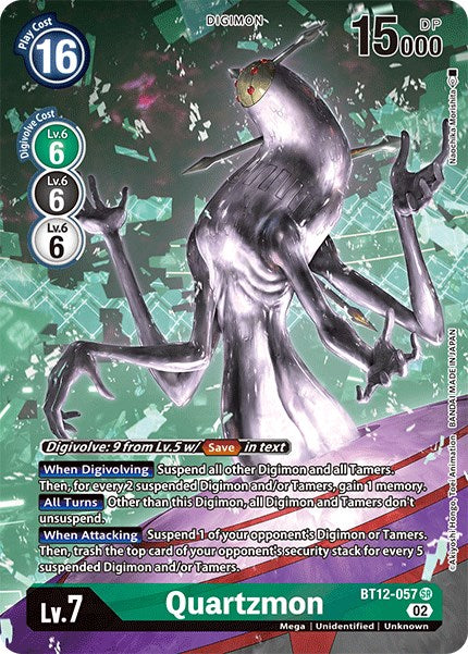 Image of Quartzmon [BT12-057] (Alternate Art) [Across Time]