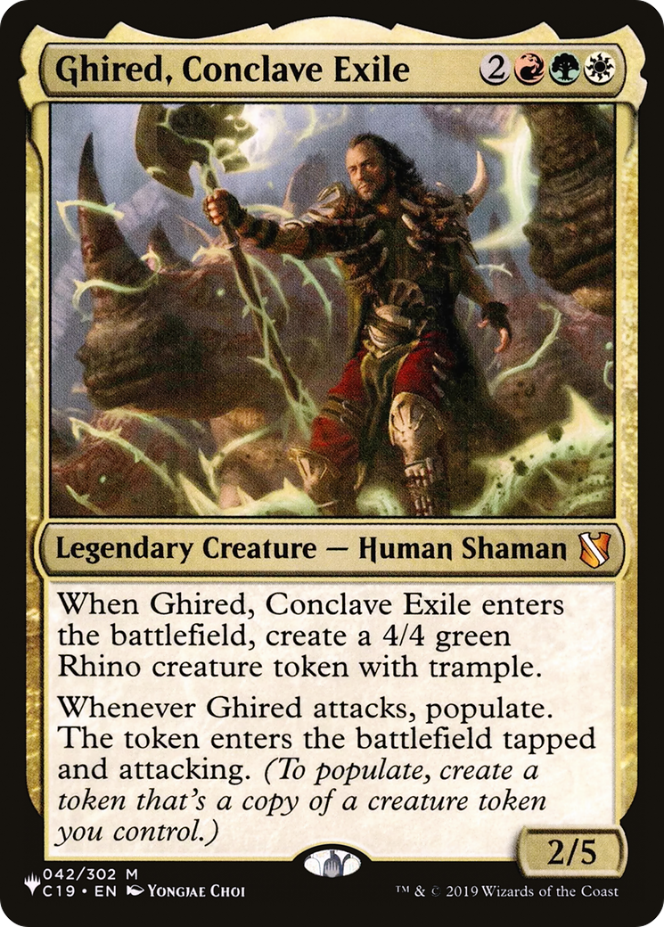 Image of Ghired, Conclave Exile [The List]