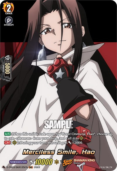 Image of Merciless Smile, Hao (D-TB03/SKR125EN) [Shaman King]