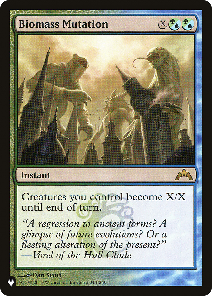 Image of Biomass Mutation [The List]