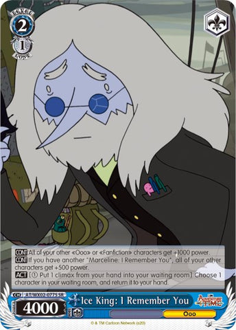 Ice King: I Remember You (AT/WX02-077S SR) [Adventure Time]