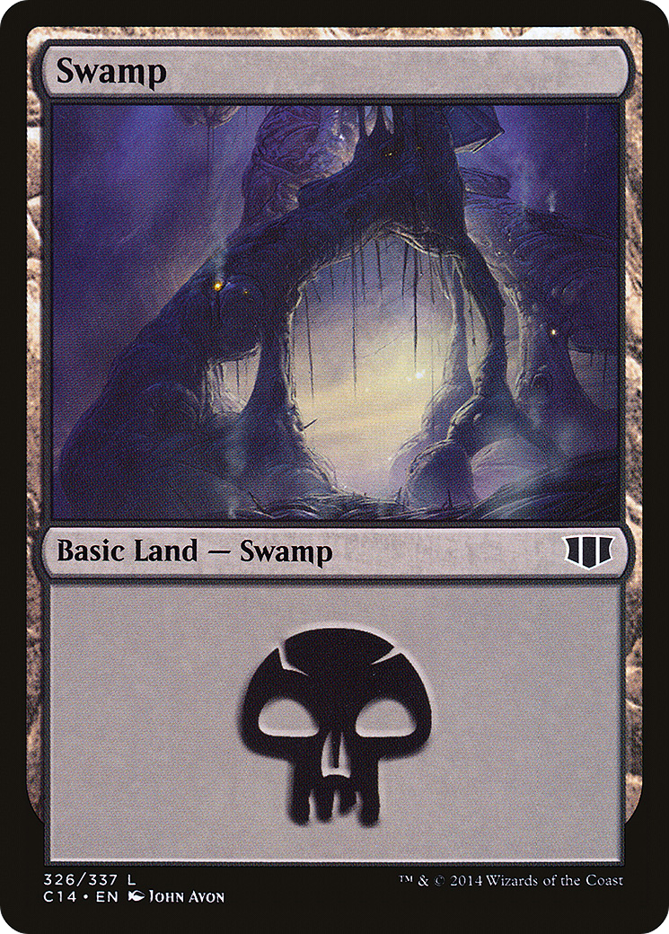 Image of Swamp (326) [Commander 2014]