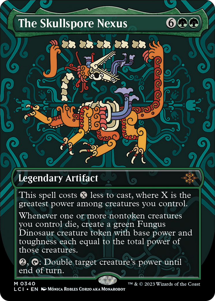 Image of The Skullspore Nexus (Borderless) [The Lost Caverns of Ixalan]