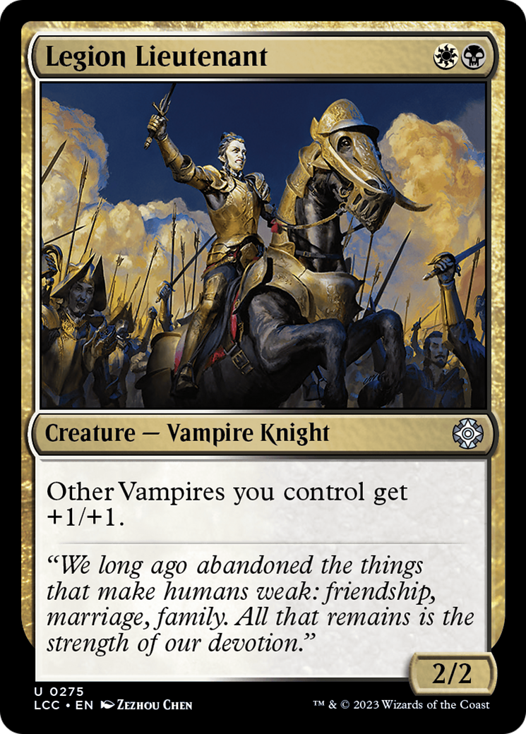 Image of Legion Lieutenant [The Lost Caverns of Ixalan Commander]