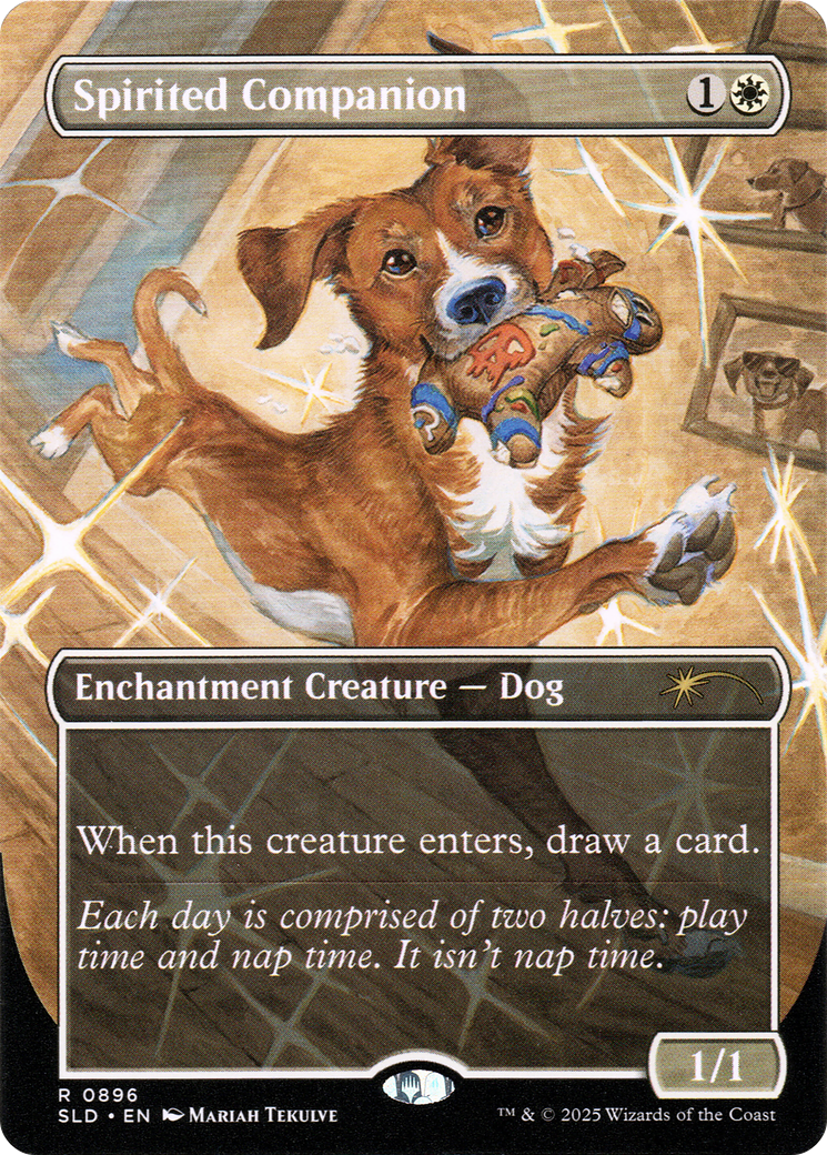 Image of Spirited Companion (0896) [Secret Lair Drop Series]