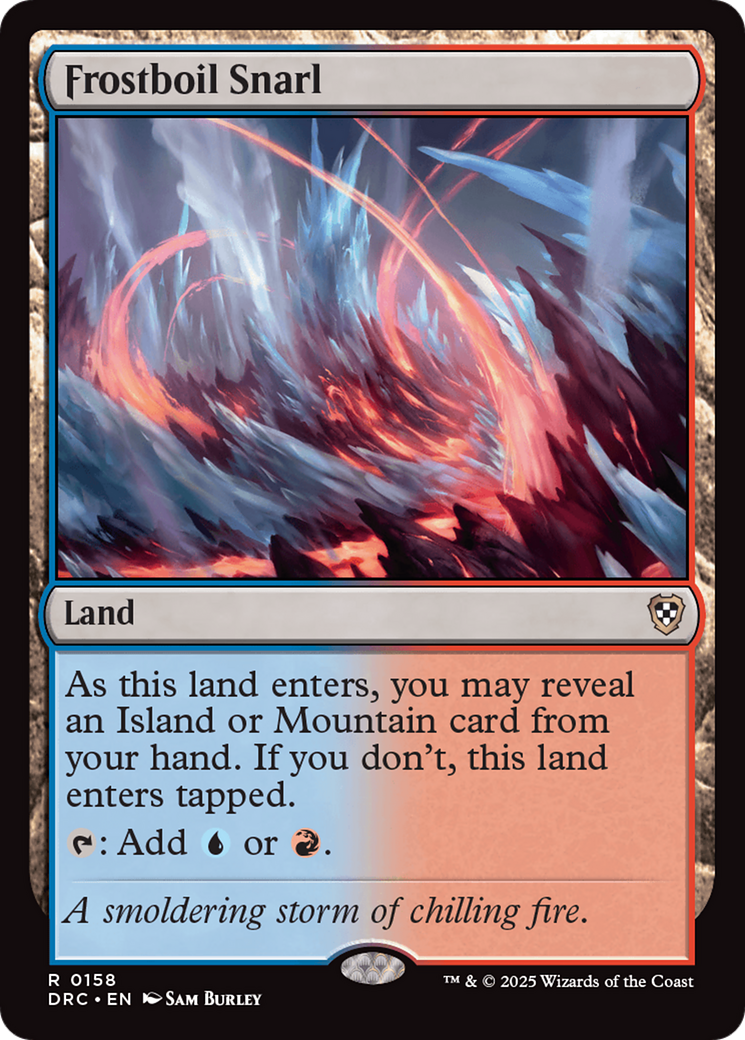 Image of Frostboil Snarl [Aetherdrift Commander]