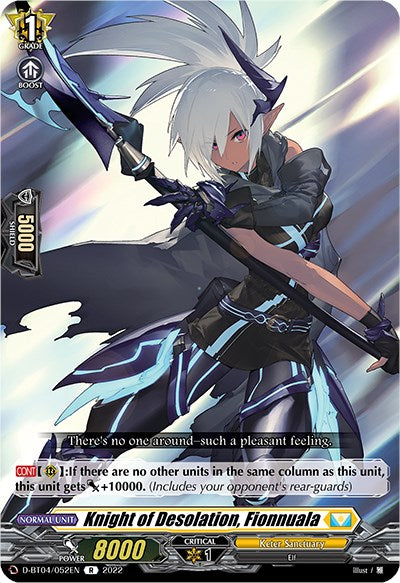 Image of Knight of Desolation, Fionnuala (D-BT04/052EN) [Awakening of Chakrabarthi]