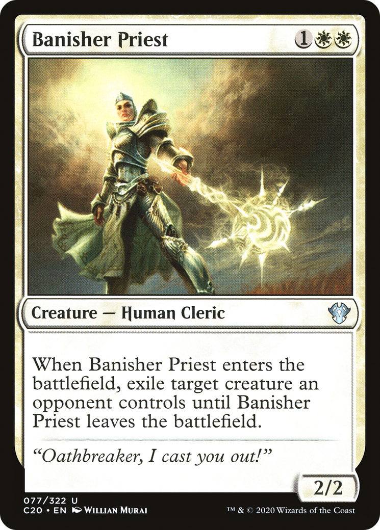 Image of Banisher Priest [Commander 2020]