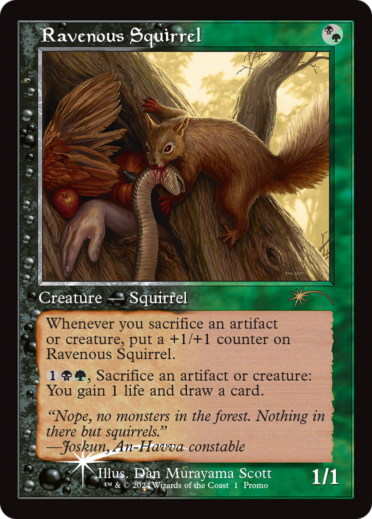 Image of Ravenous Squirrel (Open House) [Wizards Play Network 2024]