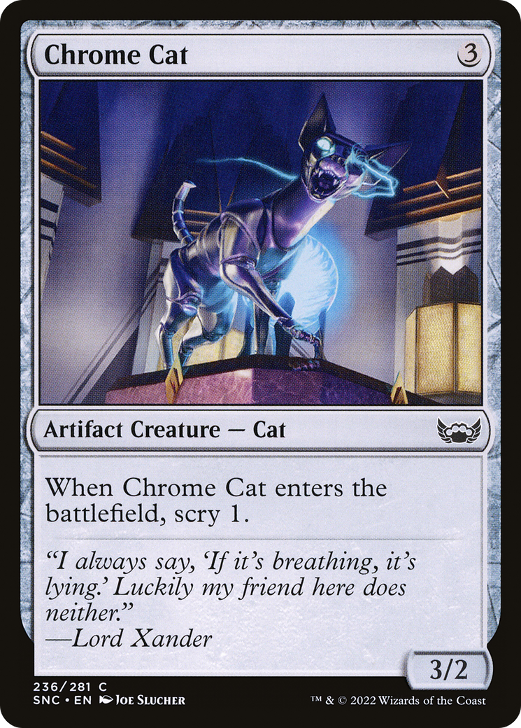 Image of Chrome Cat [Streets of New Capenna]