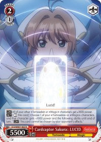 Image of Cardcaptor Sakura: LUCID (CCS/WX01-063 R) [Cardcaptor Sakura: Clear Card]