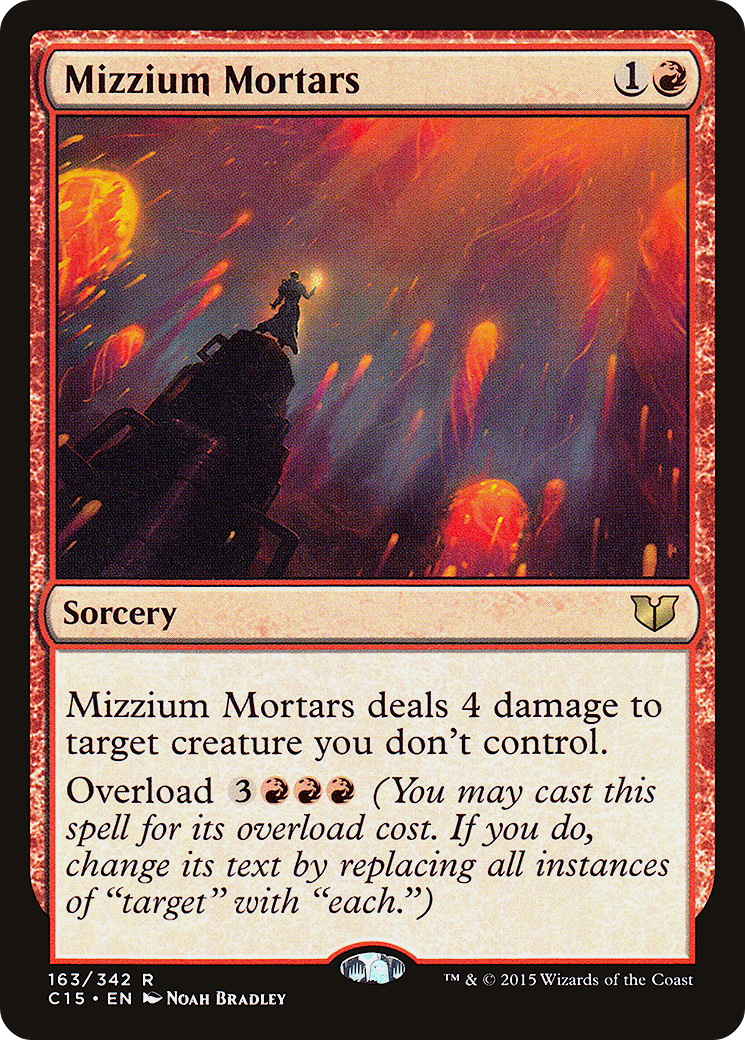 Image of Mizzium Mortars [Commander 2015]
