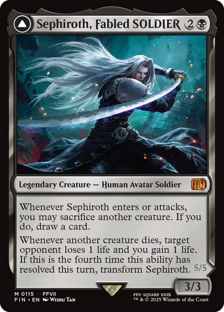 Image of Sephiroth, Fabled SOLDIER // Sephiroth, One-Winged Angel [FINAL FANTASY]