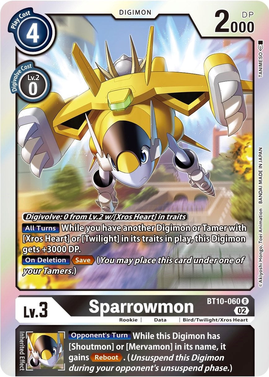 Image of Sparrowmon [BT10-060] [Xros Encounter]