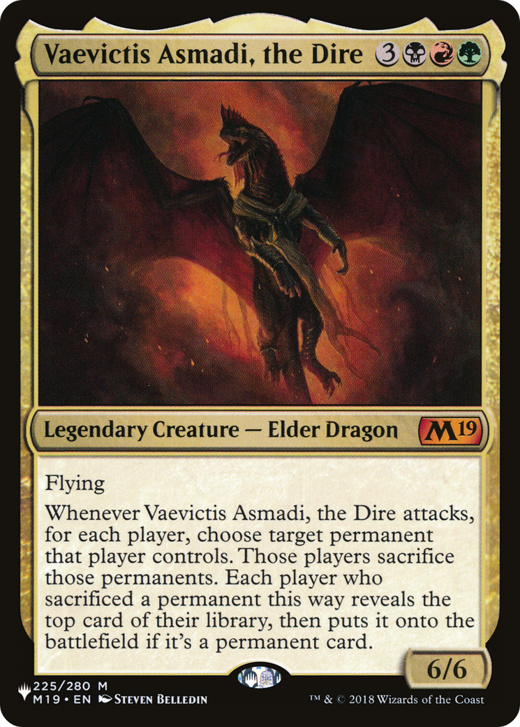 Image of Vaevictis Asmadi, the Dire [The List]
