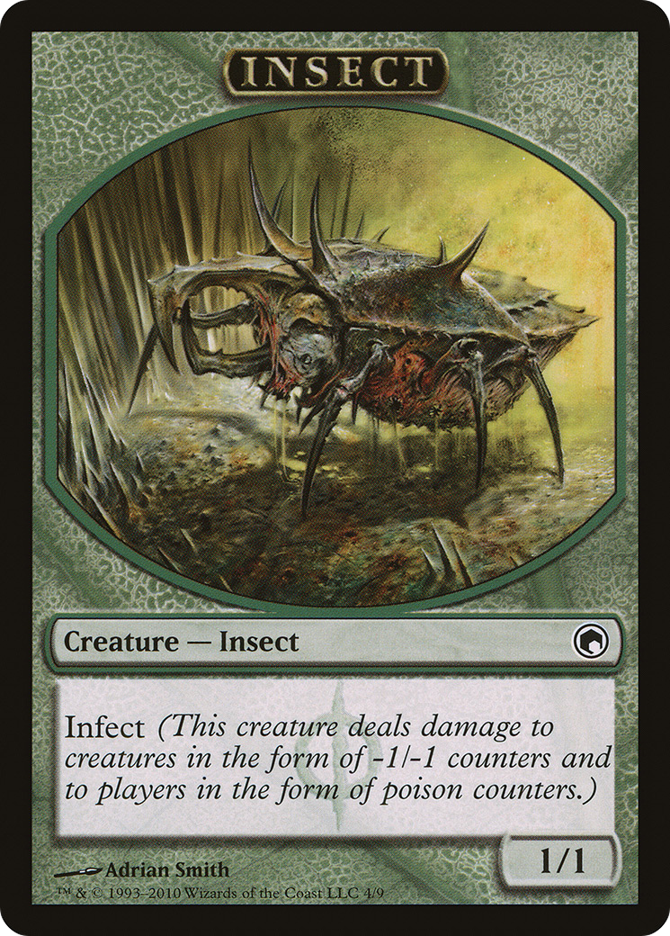 Image of Insect Token [Scars of Mirrodin Tokens]
