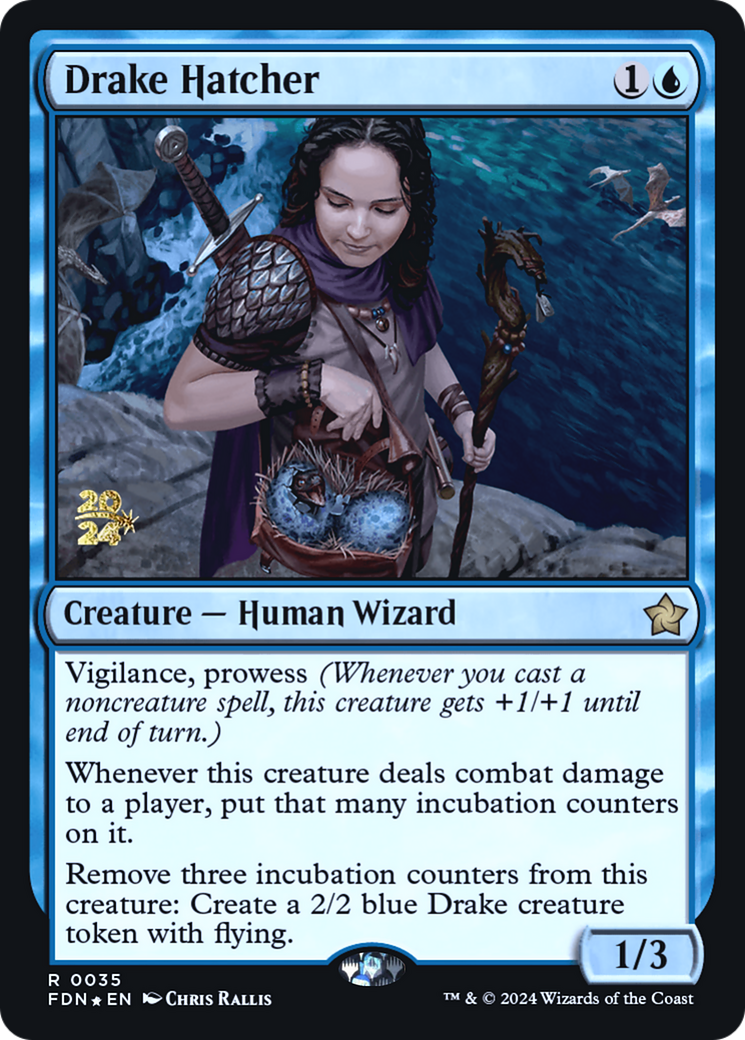 Image of Drake Hatcher [Foundations Prerelease Promos]