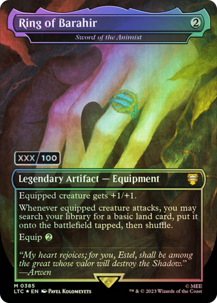 Image of Ring of Barahir - Sword of the Animist (Serialized) [The Lord of the Rings: Tales of Middle-Earth Commander]