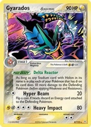 Image of Gyarados (8/110) (Delta Species) (Stamped) [EX: Holon Phantoms]