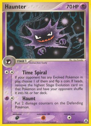 Image of Haunter (35/92) (Stamped) [EX: Legend Maker]