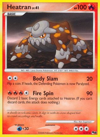 Image of Heatran (1/17) [POP Series 8]