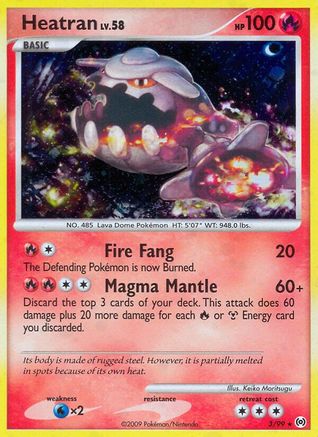 Image of Heatran (3/99) [Platinum: Arceus]