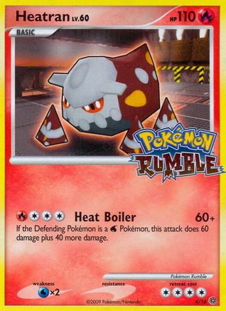 Image of Heatran (4/16) [Pokémon Rumble]