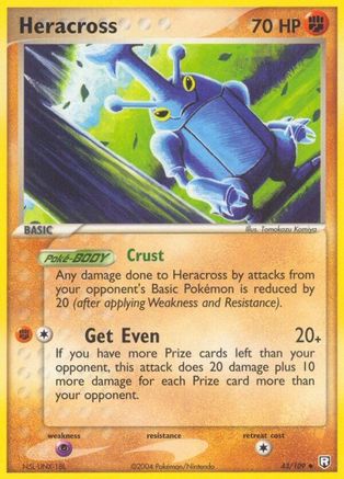 Image of Heracross (43/109) (Stamped) [EX: Team Rocket Returns]