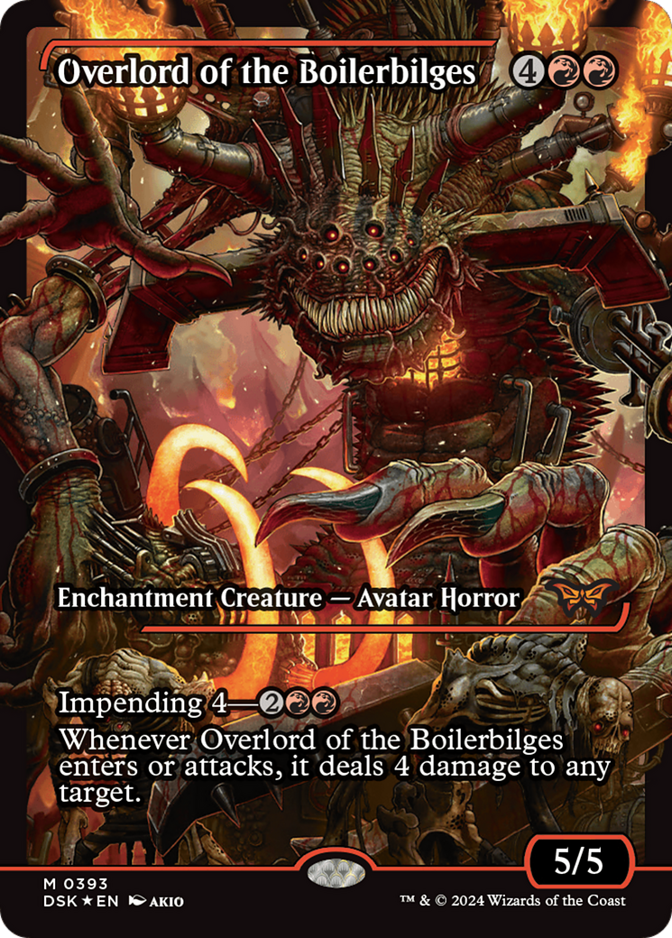 Image of Overlord of the Boilerbilges (Japan Showcase) (Japanese) [Duskmourn: House of Horror]