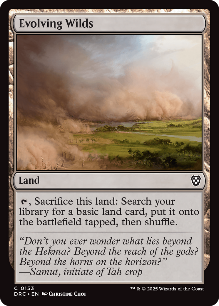 Image of Evolving Wilds [Aetherdrift Commander]