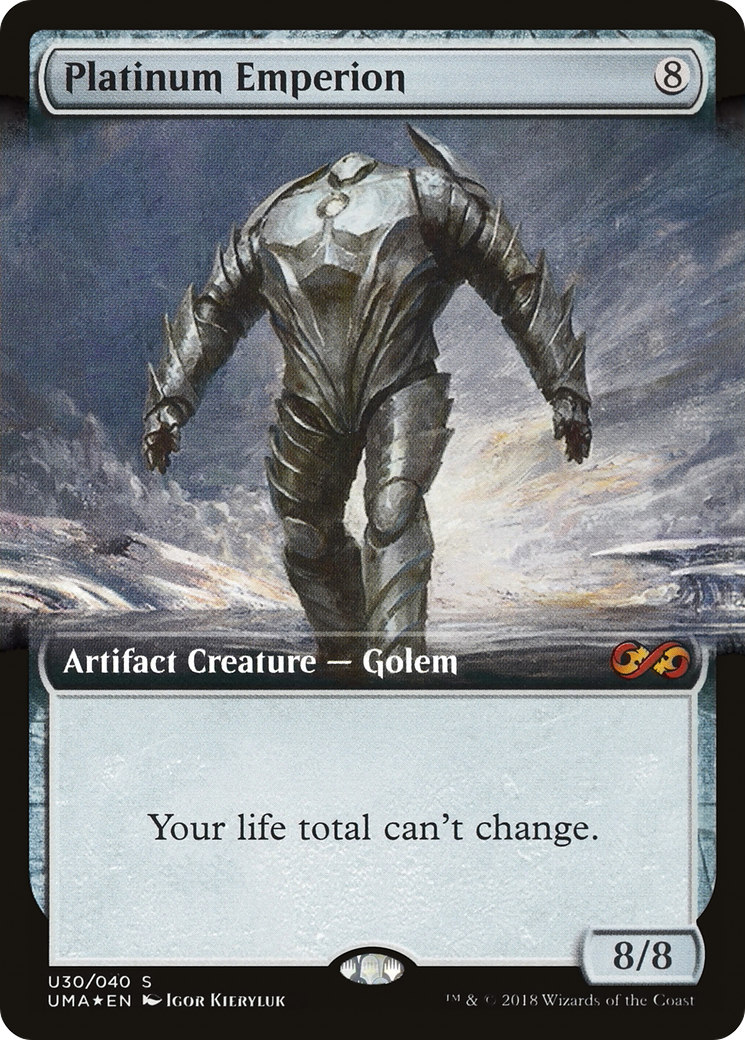 Image of Platinum Emperion (Topper) [Ultimate Masters Box Topper]