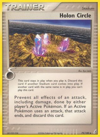 Image of Holon Circle (79/100) (Stamped) [EX: Crystal Guardians]