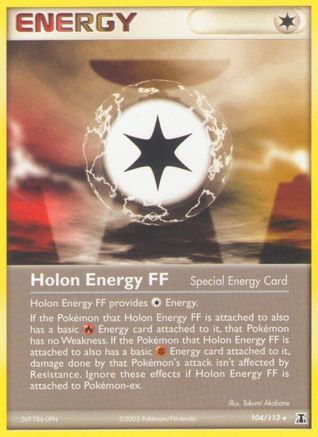 Image of Holon Energy FF (104/113) (Stamped) [EX: Delta Species]