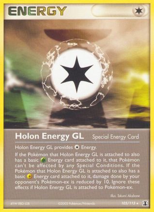 Image of Holon Energy GL (105/113) (Stamped) [EX: Delta Species]